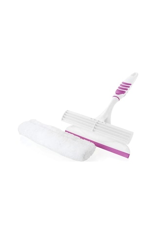 Çekçekli Mikrofiber Cam Silme Mopu Renkli