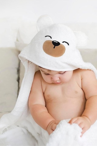 %100 Pamuk Havlu Kundak Ayıcık Yumuşak Bambu Havlu Kundak Ayı - 707112808
