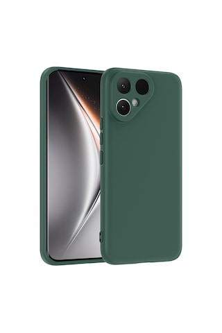 Tecno Pova Curve 2 Kılıf Zore Mara Lansman Kapak - Koyu Yeşil