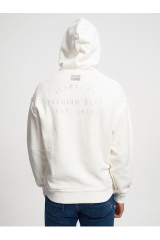LOFT Oversize Fit Erkek Sweatshirt Lf2034195 Q1.v1 Beyaz