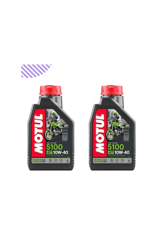 Motul 5100 10W-40 Motorsiklet Yağı 2 x 1 L Motul 5100 10W-40 Motorsiklet Yağı 2 x 1 L