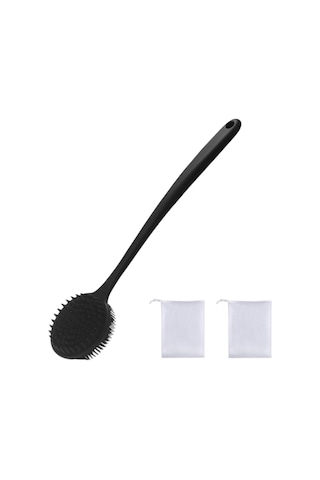 Homyl 2 Köpük Topu Ile Duş Fırçası Hafif Banyo Aksesuarları Vücut