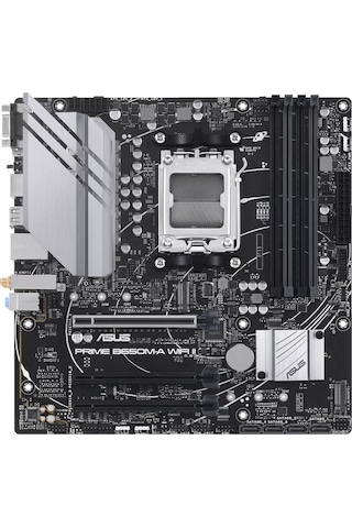 Asus Prime B650M-A WIFI II AMD B650 6400 MHz (OC) DDR5 Soket AM5 mATX Anakart