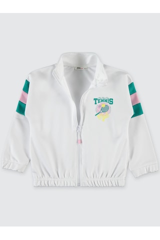 Civil Girls Kız Çocuk Hırka 6-9 Yaş Beyaz Beyaz