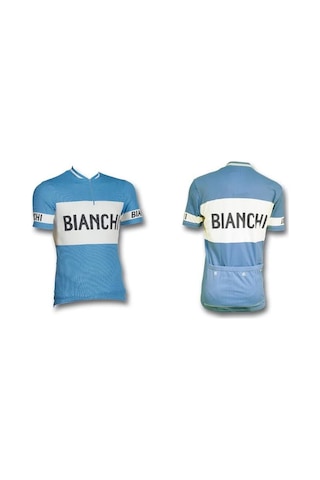 Whistle Bianchi Classıc Kısa Kol Forma Mavi/Krem(S) Mavi - Beyaz