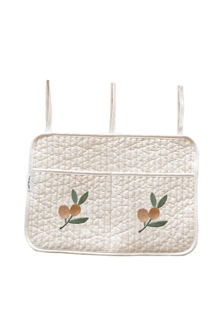 Suntek Bebek Bezi Çantası Asılı Saklama Zeytin-büyük Bej