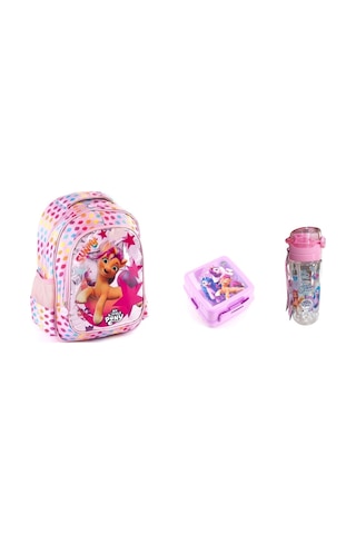 Lisanslı Orjinal My Little Pony Okul Çanta Pembe