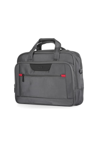 Ççs 71386 Çapraz Omuz Askılı Evrak Çantası-gri Gri