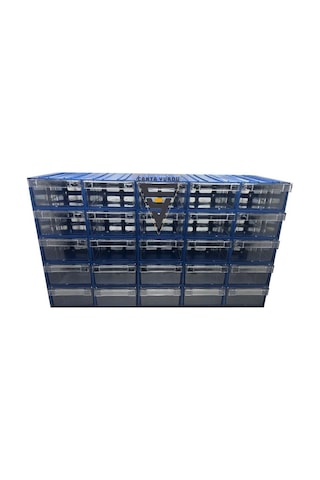 Sembol 105 Plastik Çekmeceli Kutu 170x110x65mm 25 Adet