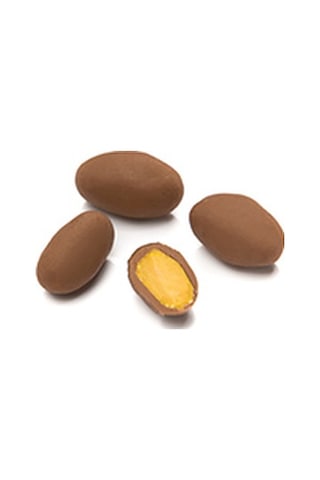 Melodi Mat Fıstık Draje Sütlü Çikolata 500 G