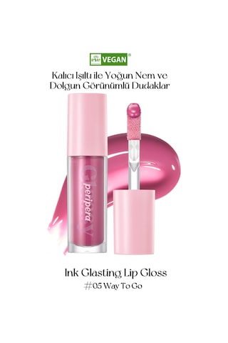 Dudaklara Dolgun Ve Işıltılı Görünüm Sunan Gloss Perıpera Ink Glasting Lip Gloss 5 Way To Go 5 Way To Go