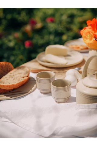 Sl Home Seramik Bardak Seti 2'li, 150 Ml 235993930 Bej