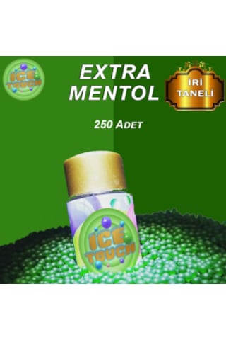İce Touch Mentol Topu Extra İri Yeşil 250'li + Aplikatör İce Touch Mentol Topu Extra İri Yeşil 250'li + Aplikatör