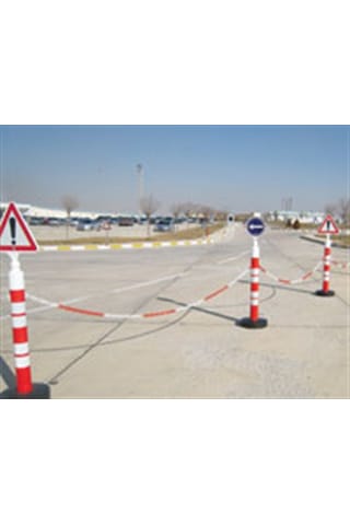 İleri Trafik Dubalı Uyarı Dikmesi 534231115 110 x 1200 MM Reflektifli 10'lu Set