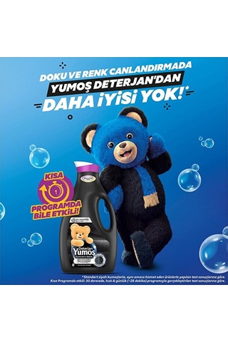 Yumoş Sıvı Bakım Deterjanı Siyah 42 Yıkama 2.520 Ml 2950 ML