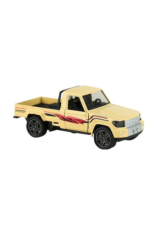 Lct 1:32 Die Cast Arazi Kamyoneti Krem Çok Renkli