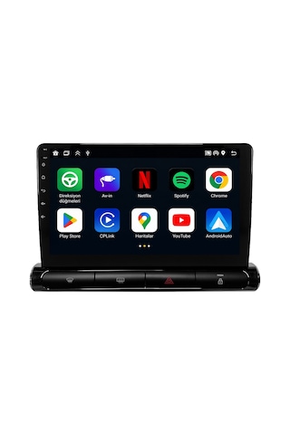 Citroen C3 Android Multimedya 2016-2024 Carplay Android Auto Navigasyon Kameralı 4gb Ram 64gb 9"