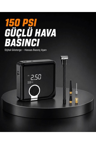Dijital Ekranlı Diyafram Tip Kompresör 150 Psı Güçlü Motorlu Aklby-bsva58 Standart