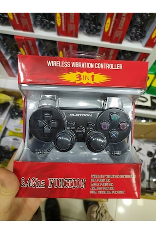 Platoon Pl-2860 Kablosuz Oyun Kolu Pc-Ps2-Ps3 Analog Dual Shock