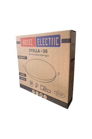 Horoz Stella-36 Sıva Altı Ayarlanabilir 36 Watt Led Panel Beyaz Işık Beyaz