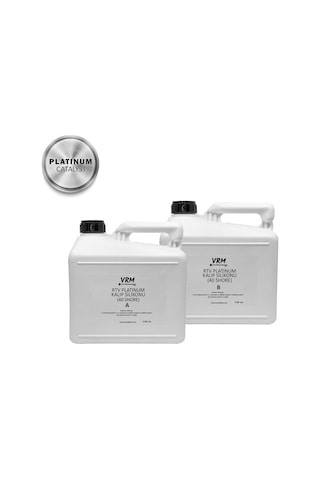 Rtv-2 Platinum Kalıp Silikonu 40 Shore 10 Kg