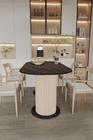 Mega Antolyum Yemek Masası Mutfak Masası