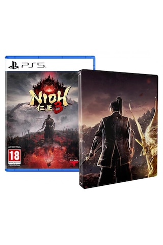 Nioh 3 Steel Book Ps5 Playstation 5