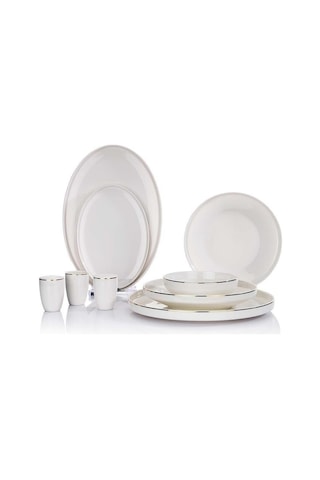 Schafer Adel Gold Yemek Takımı - 56 Parça - Gold - 1s0020 -01001-gld02