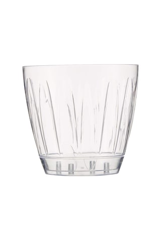 Or03 Şeffaf Orkide Saksısı Tabaklı 18cm, 3 Litre Şeffaf