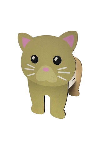 Suofeng Sevimli Hayvan Şekilli Ahşap Saksı - İç Mekan & Bahçe Dekorasyonu İçin Çok Amaçlı Bitki Yetiştirme Kabı