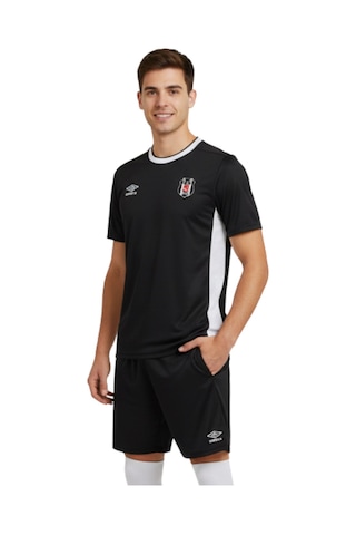 Beşiktaş Lisanslı Umbro Siyah Nostaji Forma Siyah-beyaz