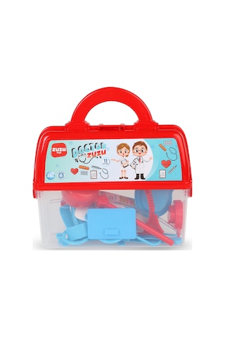 Zuzu Toys Cantalı Doktor Setı - Kırmızı