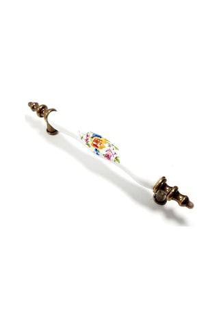 Asos 128 Mm Porselen Kulp Modelleri Dolap Çekmece Mobilya Mutfak Kulbu 137 Antik Sarı