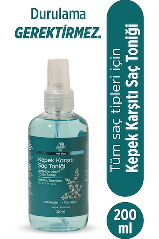 Selesta Life Okaliptüs Ve Çay Ağacı Bitki Özlü Kepek Karşıtı Saç Toniği Tüm Saç Tipleri İçin Tonik 200 Ml