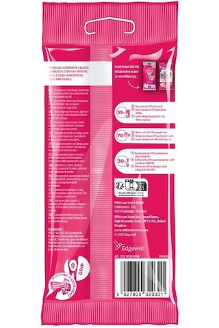 Wilkinson Sword Ekstra 3 Beauty Kullan At Kadın Tıraş Bıçağı 2'li
