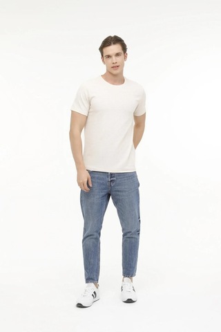 Dkny Kınetıx 5m Mb Cz Jk 11bs101 5fx Bej Erkek Kkol T-shırt Beyaz Beyaz