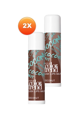 Avon Color Trend Lush Dudak Balmı Coconut 2'li
