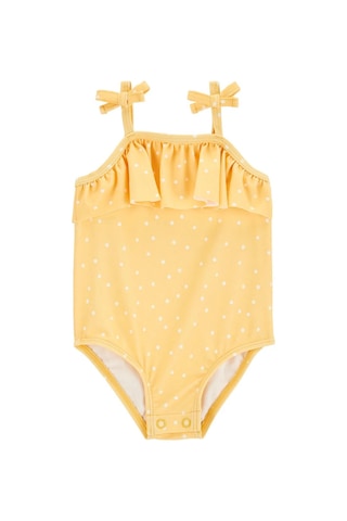 Carter's Kız Bebek Kız Bebek Mayo Sarı