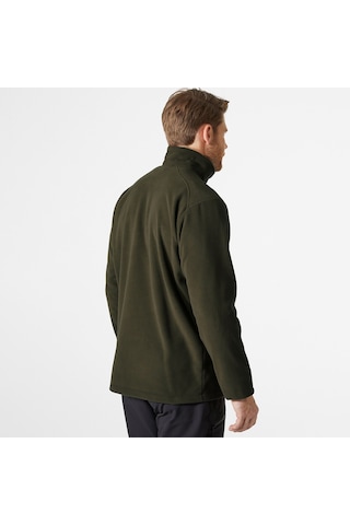 Helly Hansen Light Half Zip Erkek Dik Yaka Sweatshirt Haki