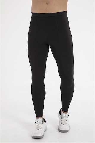 Crozwise 3187 Training Fitnes Erkek Uzun Spor Tayt Siyah