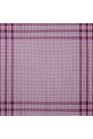 Evidea Soft Ekoseli Piknik Örtüsü - Bordo - 165x165 Cm Bordo