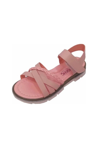 Şirin Genç Comfort Örğü Kız Çocuk Sandalet Pudra Pudra