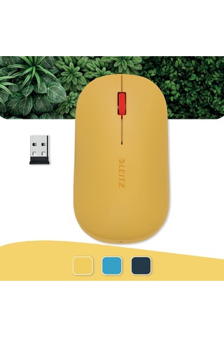 Leitz Cosy Kablosuz Mouse, Sarı