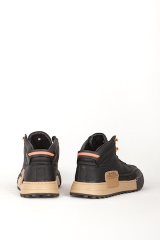 Guja Erkek Yüksek Bilek Bağcıklı Sneaker Gj 501 Siyah