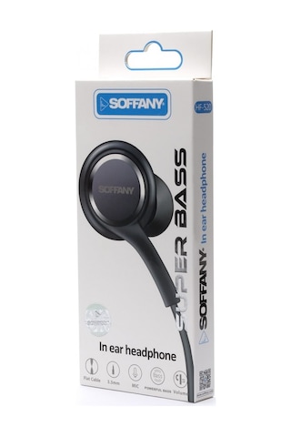 Soffany HF-520 Süper Bass Kulak İçi Kulaklık