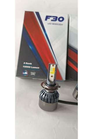 F30 Marka H7uyumlu Xenon Takımı 3renk Beyaz Buzmavi,limon Sarı Renk Değişimi