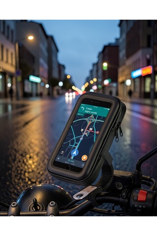 Su Geçirmez Telefon Standı 360 Derece Döner Uczzzt52motortutucu-4 Diğer