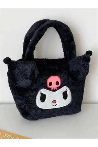 Kuromi Peluş El Çanta-1128 Altın