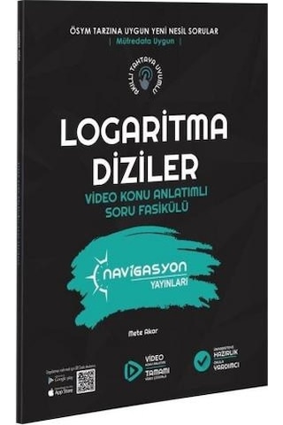 Navigasyon Yayınları Tyt Ayt Matematik Logaritma Diziler Konu Anl