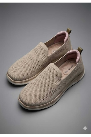 Mcdark Erkek Bej Triko Aqua Yazlık Sneaker Ayakkabı